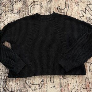 Cropped Black Sweater BP XS